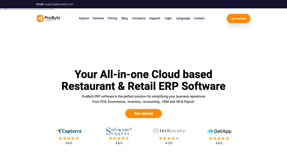 Interface POSBytz : fonctionnalités, prix, alternatives