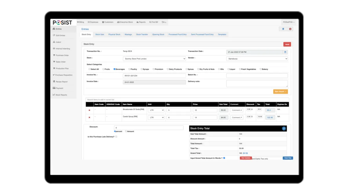 Interface Posist: fonctionnalités, prix, alternatives