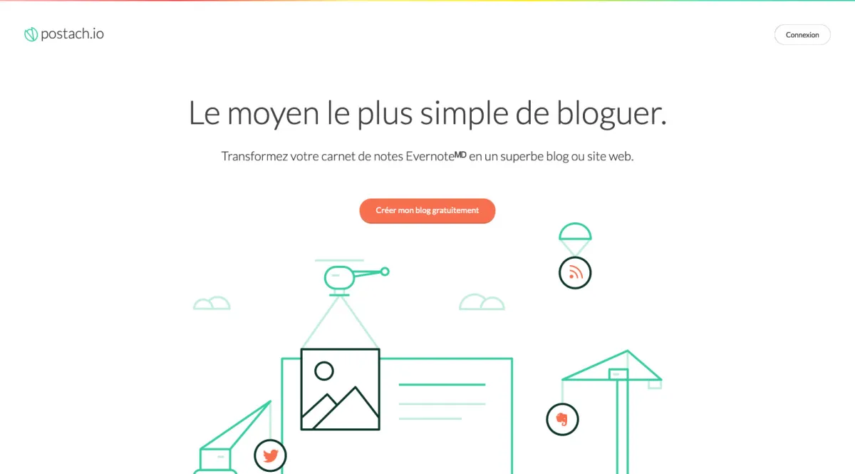 Interface Postach.io : image, ergonomie, alternatives Interface Postach.io : image, ergonomie, alternatives