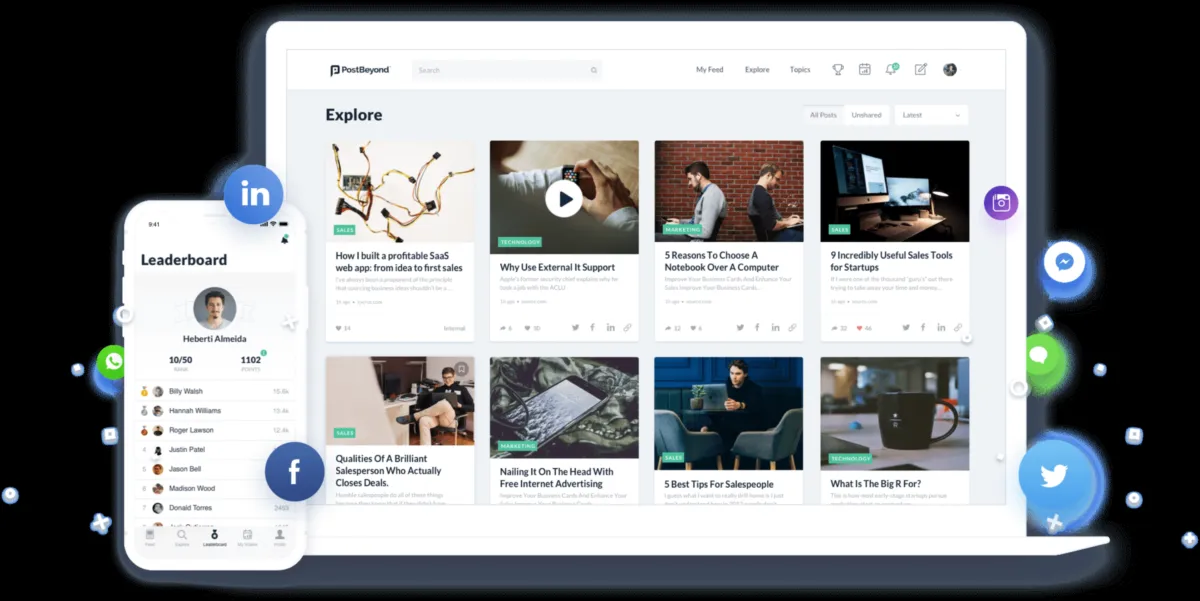 PostBeyond: avis sur le logiciel d'engagement collaborateur (employee engagement): fonctionnalités, avantages, inconvénients et tarifs PostBeyond: avis sur le logiciel d'engagement collaborateur (employee engagement): fonctionnalités, avantages, inconvénients et tarifs