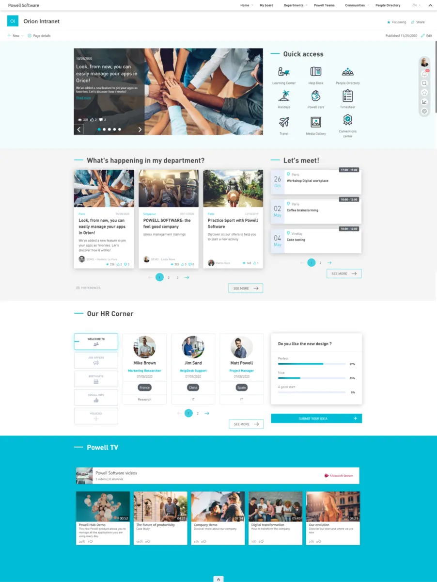 Interface Powell Software: fonctionnalités, prix, alternatives
