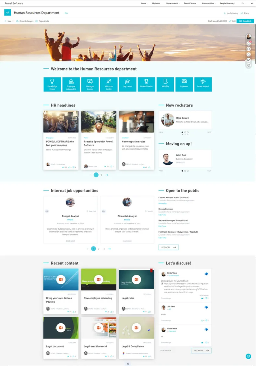 Notre avis sur Powell Software : un logiciel collaboratif à découvrir