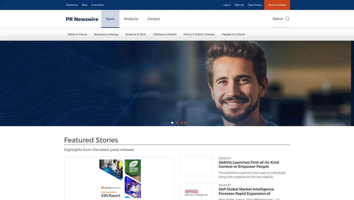 Interface PR Newswire : fonctionnalités, prix, alternatives
