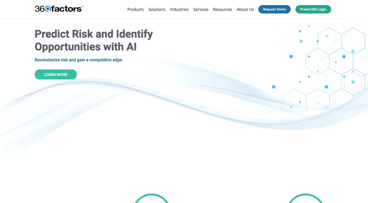 Interface Predict360 Compliance Management : image, ergonomie, alternatives