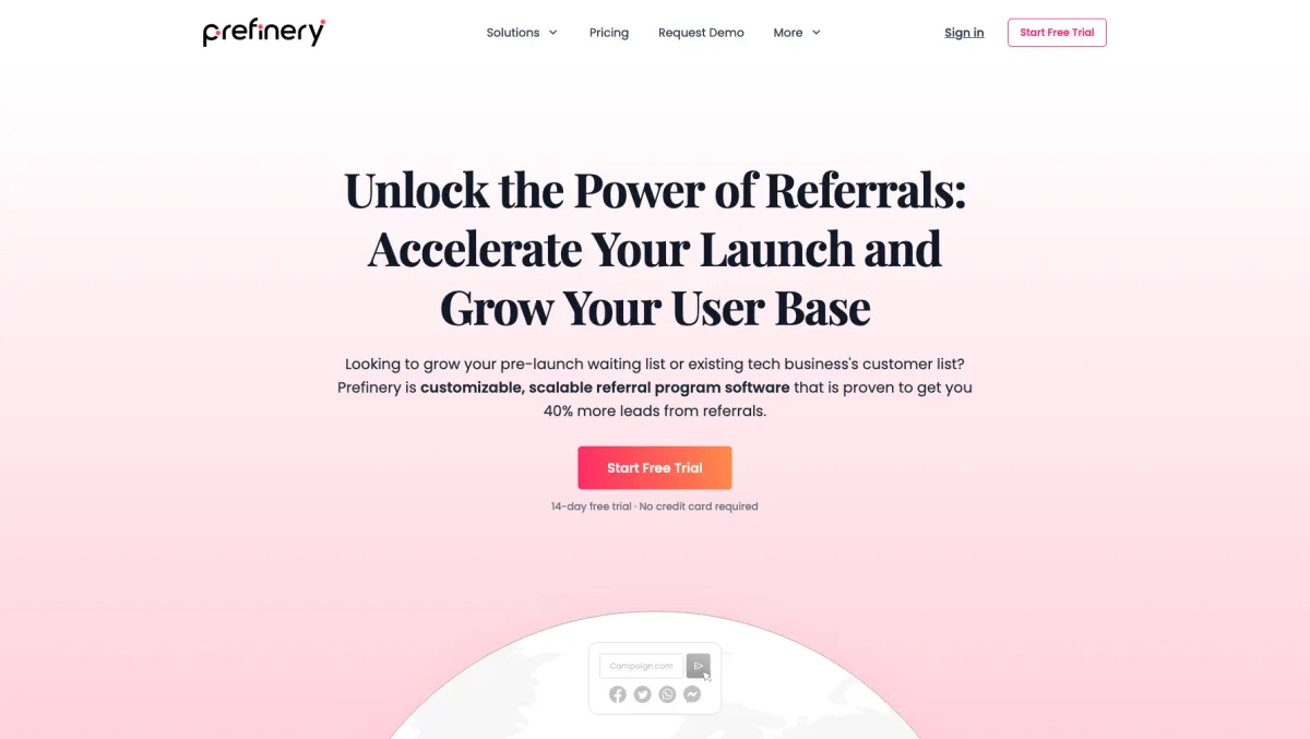 Interface Prefinery : image, ergonomie, alternatives