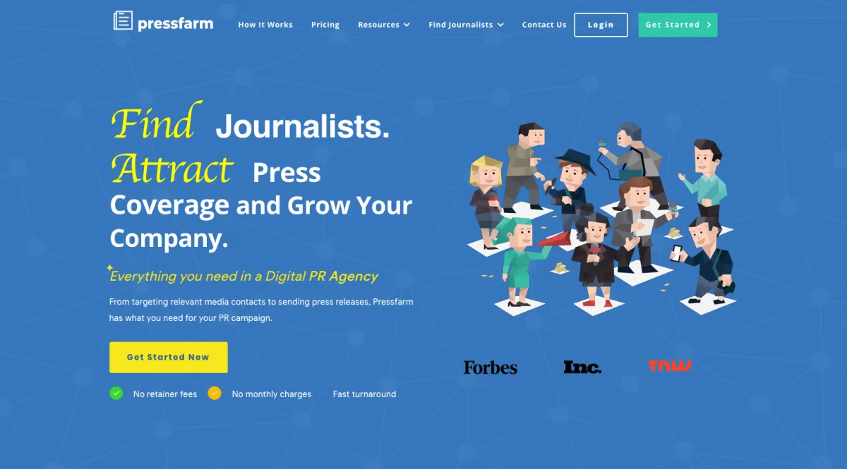 Interface pressfarm : image, ergonomie, alternatives