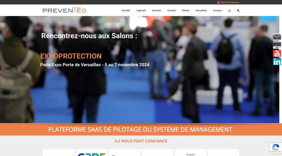 Interface Preventeo : fonctionnalités, prix, alternatives