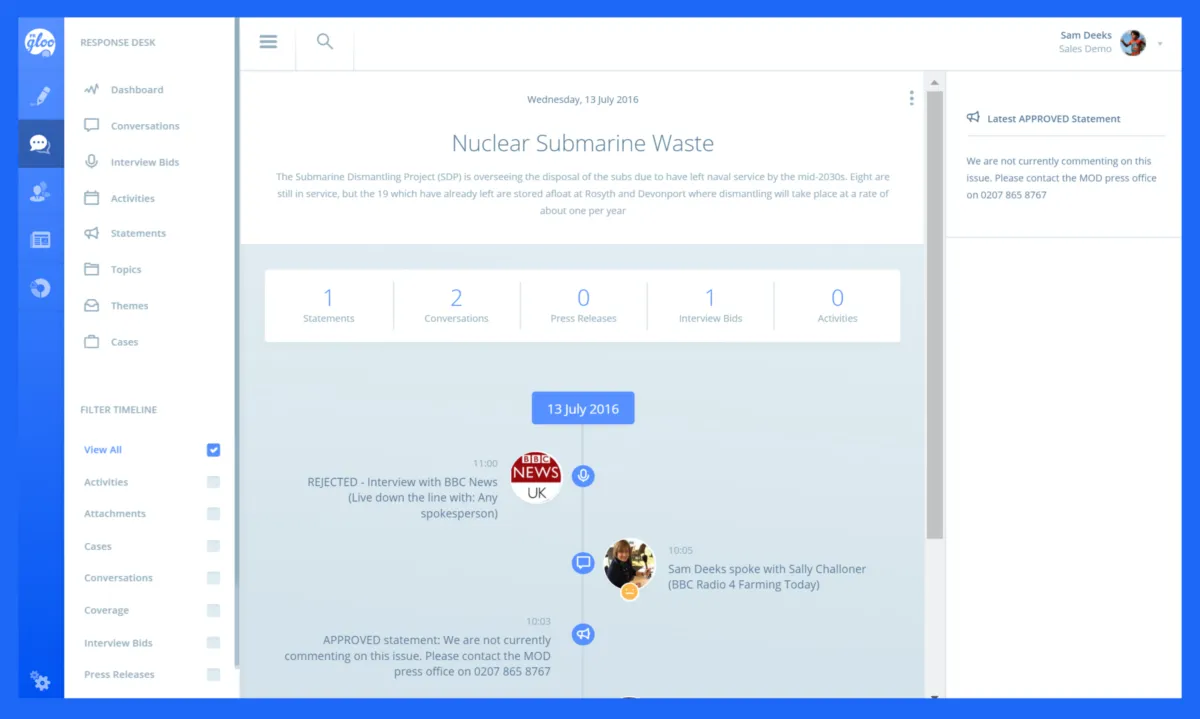 Notre avis sur PRgloo : un logiciel de relations publiques / presse (RP) à découvrir Notre avis sur PRgloo : un logiciel de relations publiques / presse (RP) à découvrir