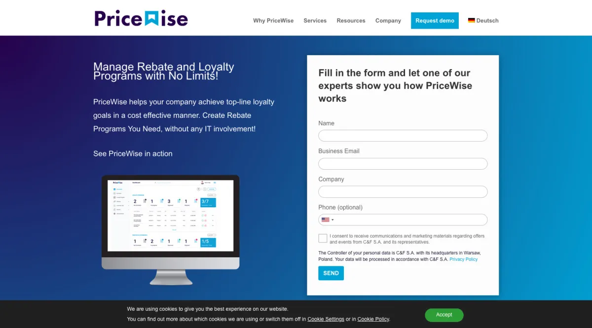 Interface PriceWise : image, ergonomie, alternatives Interface PriceWise : image, ergonomie, alternatives