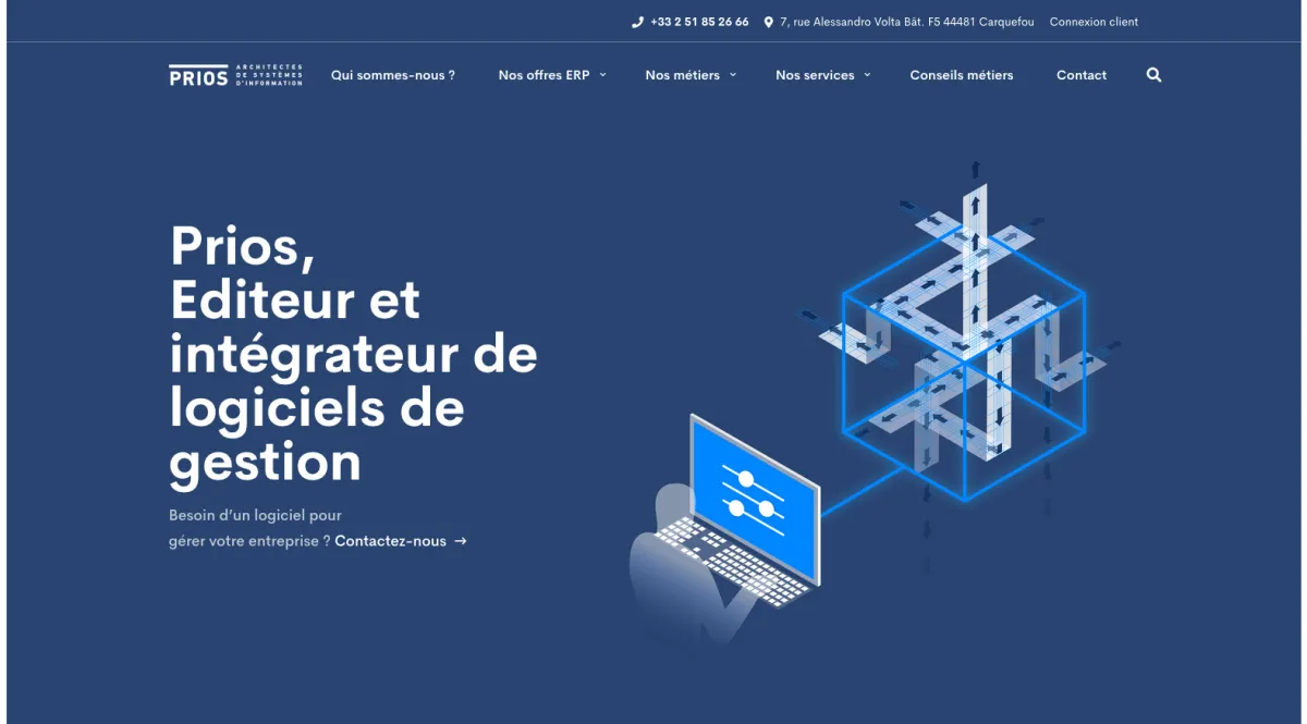PRIOS Boisson: avis sur le logiciel ERP: fonctionnalités, avantages, inconvénients et tarifs
