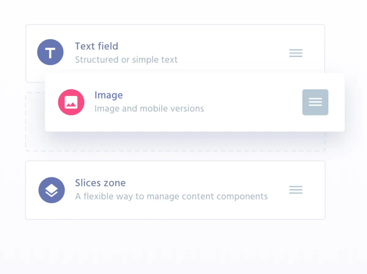 Interface Prismic: image, ergonomie, alternatives Interface Prismic: image, ergonomie, alternatives