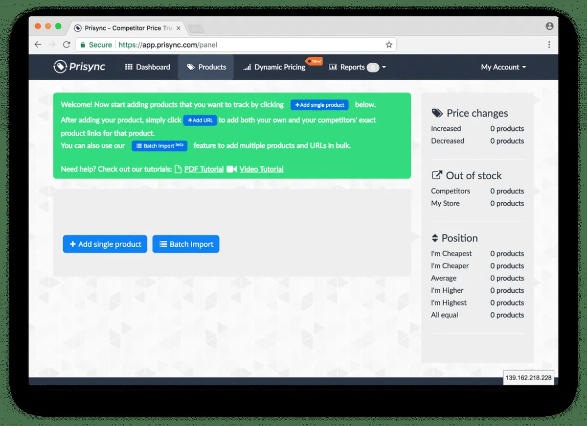 Prisync: avis sur le logiciel d'optimisation des prix: fonctionnalités, avantages, inconvénients et tarifs Prisync: avis sur le logiciel d'optimisation des prix: fonctionnalités, avantages, inconvénients et tarifs