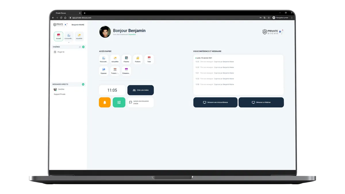 Notre avis sur Private Discuss : un logiciel collaboratif à découvrir