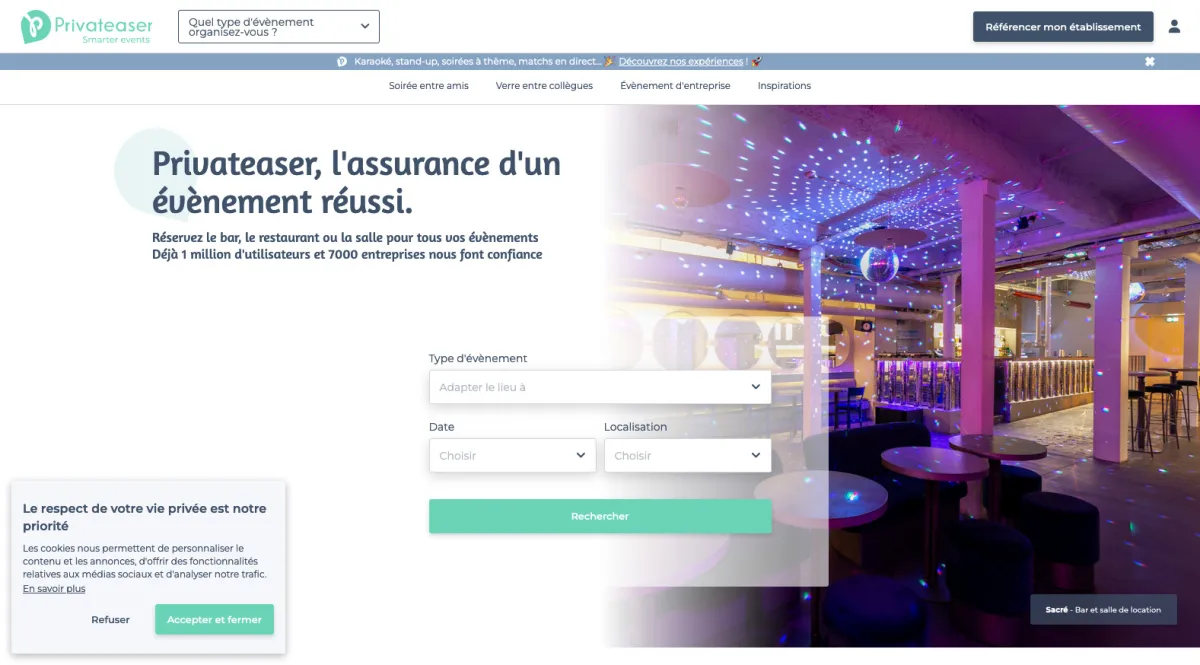 Interface Privateaser : fonctionnalités, prix, alternatives Interface Privateaser : fonctionnalités, prix, alternatives