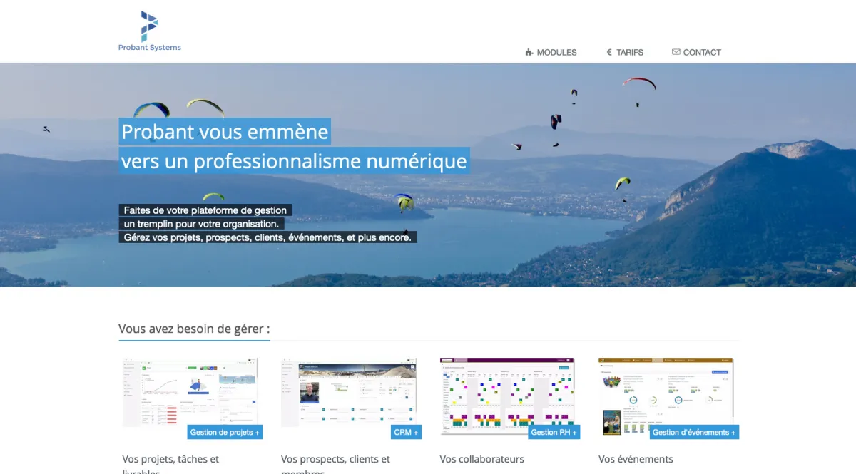 Interface Probant Systems : image, ergonomie, alternatives