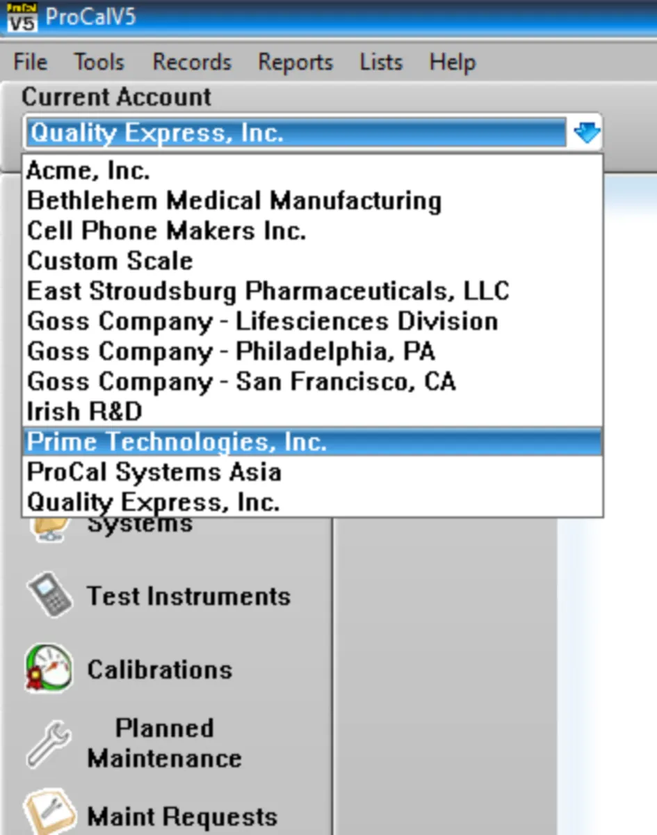 Interface ProCalV5: image, ergonomie, alternatives