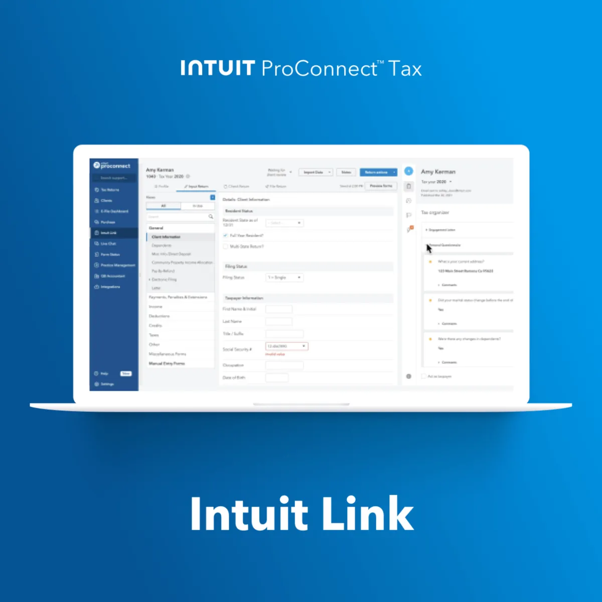 Interface ProConnect Tax: fonctionnalités, prix, alternatives