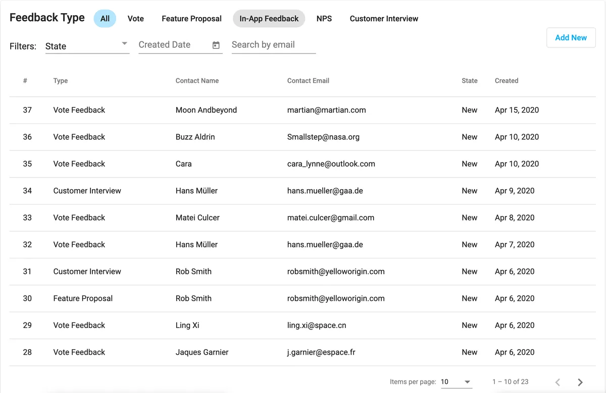Interface ProdCamp: fonctionnalités, prix, alternatives