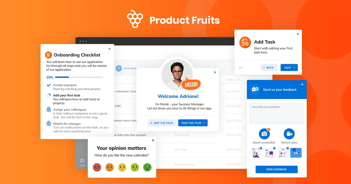 Notre avis sur Product Fruits : un logiciel d'onboarding / accueil des clients à découvrir Notre avis sur Product Fruits : un logiciel d'onboarding / accueil des clients à découvrir