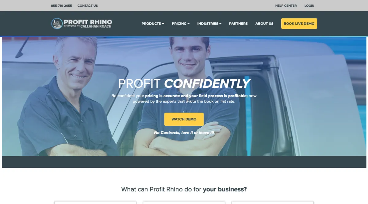 Interface Profit Rhino : fonctionnalités, prix, alternatives
