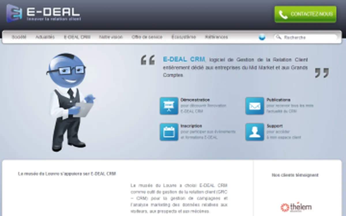 Proginov CRM: avis sur le logiciel CRM: fonctionnalités, avantages, inconvénients et tarifs