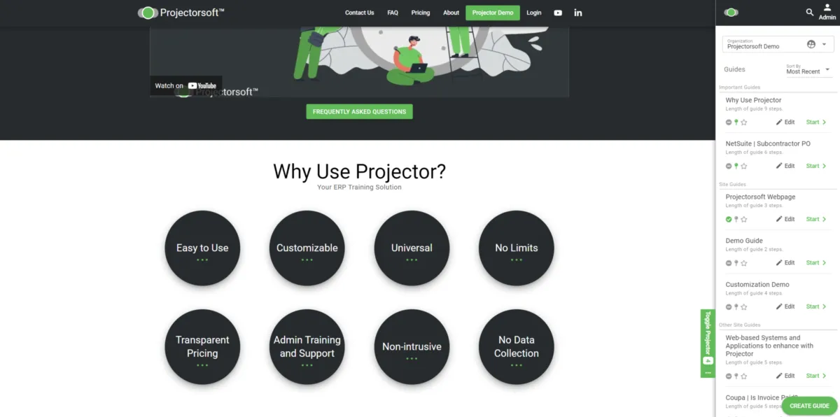 Notre avis sur Projector : un logiciel de formation à découvrir Notre avis sur Projector : un logiciel de formation à découvrir