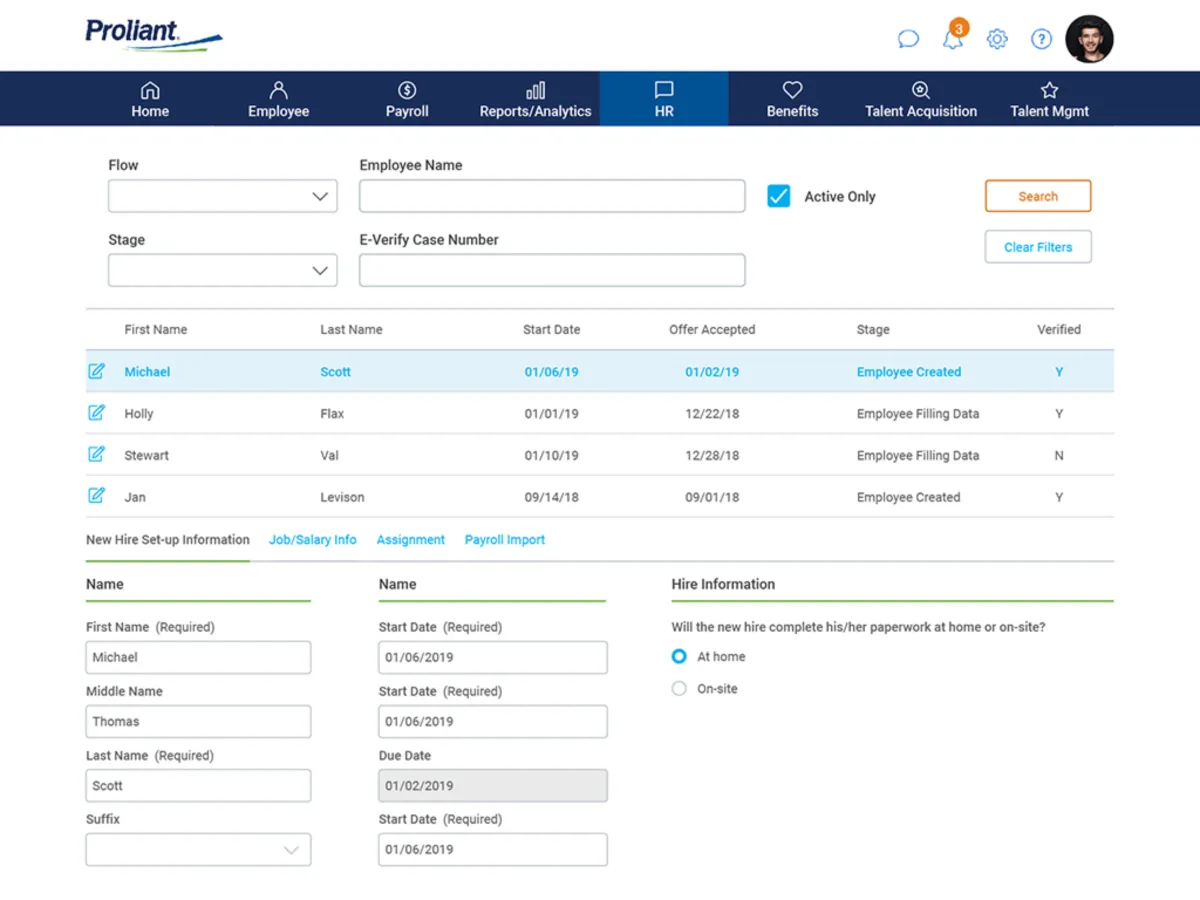 Interface Proliant: fonctionnalités, prix, alternatives