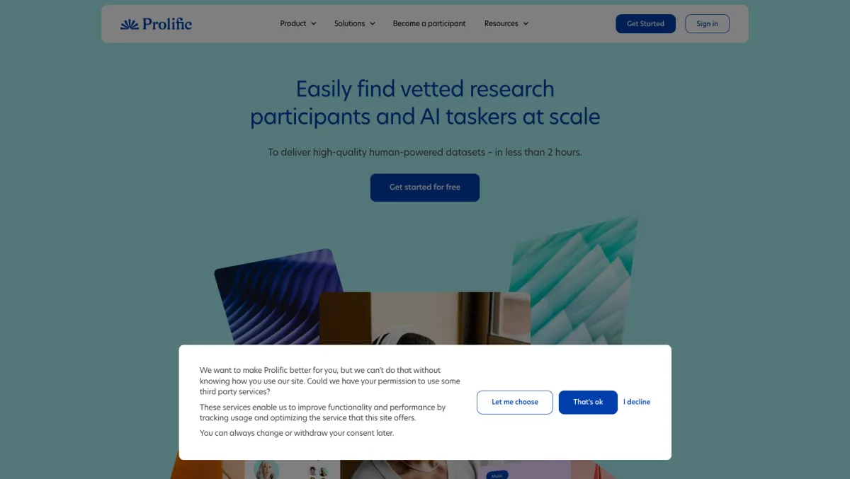 Interface Prolific : image, ergonomie, alternatives