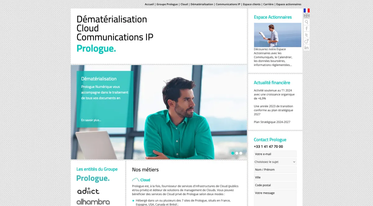 Interface Prologue Pipeline TMS : fonctionnalités, prix, alternatives