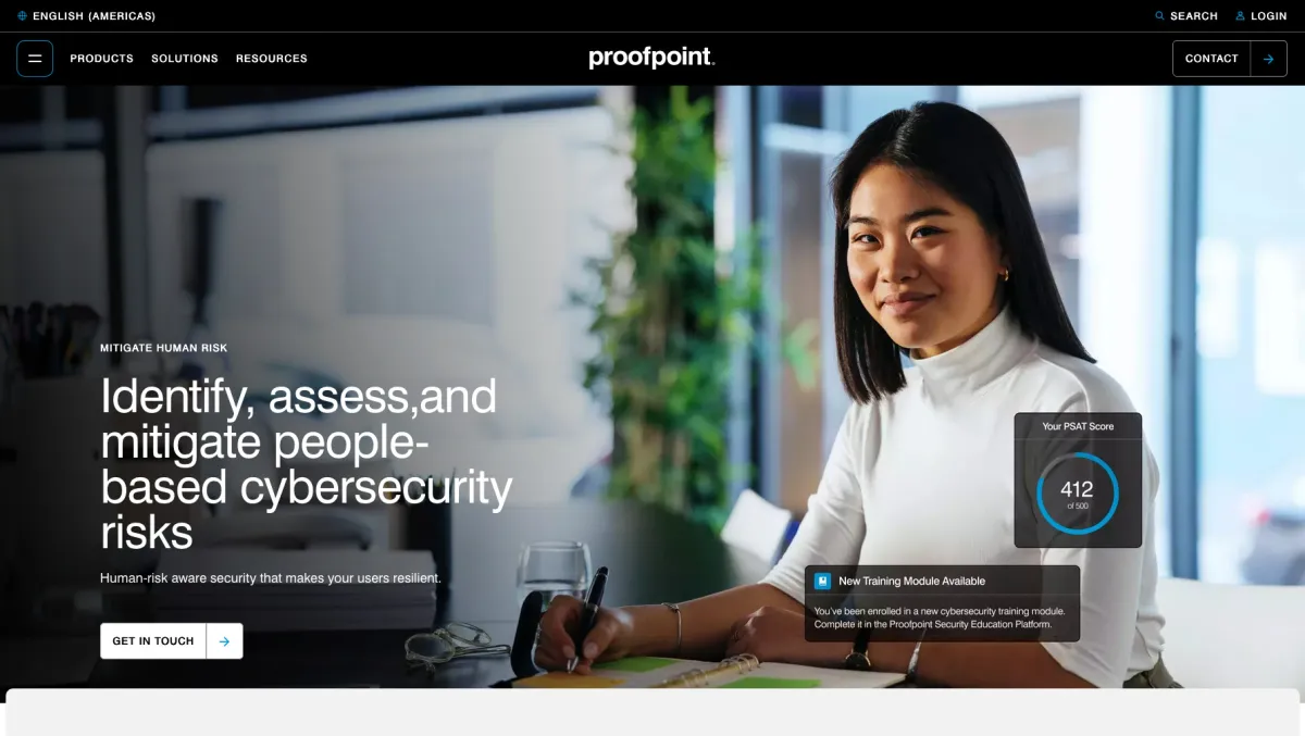 Interface Proofpoint Email Protection : image, ergonomie, alternatives