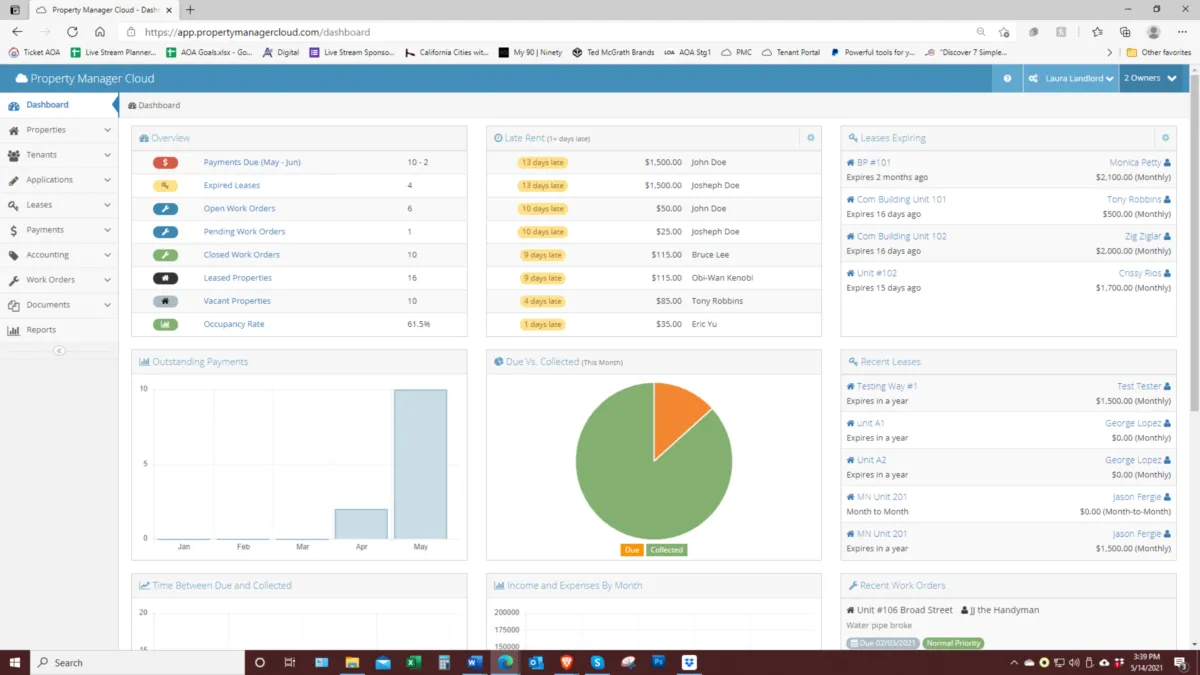 Interface Property Manager Cloud: fonctionnalités, prix, alternatives