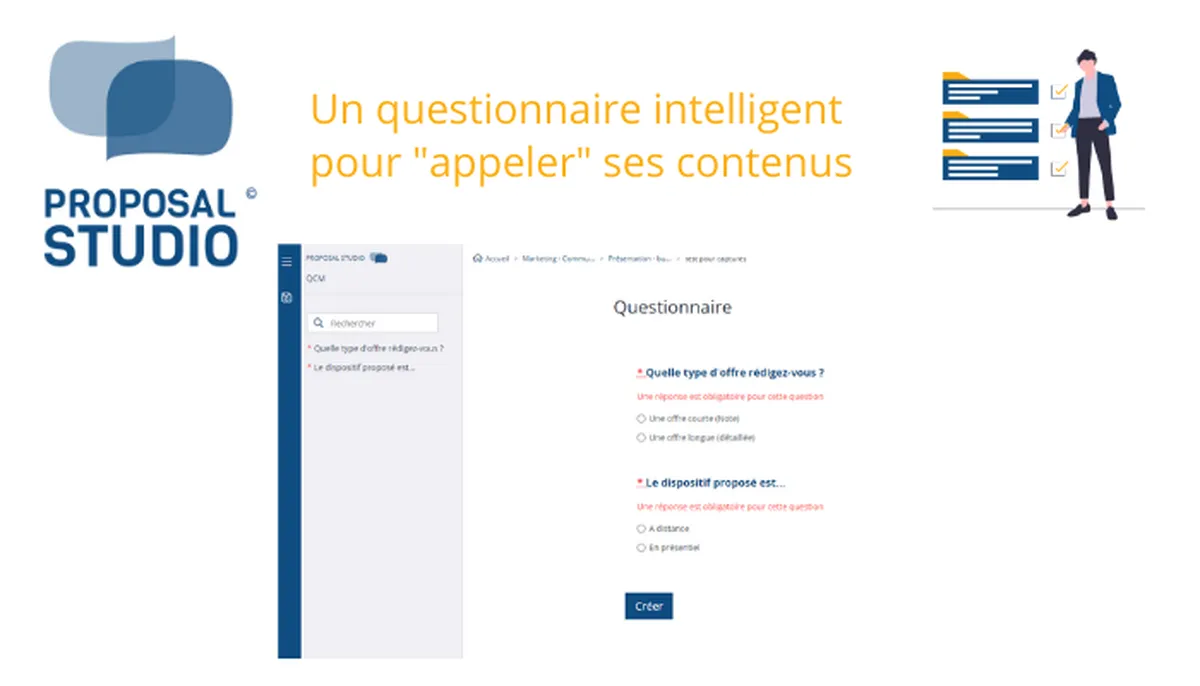 Notre avis sur Proposal Studio : un logiciel de business intelligence (BI) à découvrir