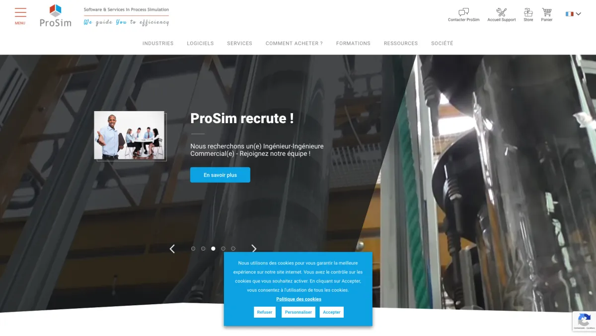 Interface Prosim : fonctionnalités, prix, alternatives