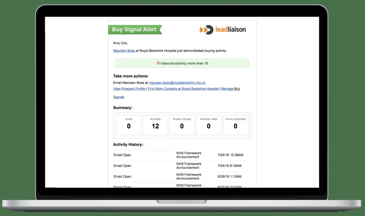 Interface Prospectvision: fonctionnalités, prix, alternatives