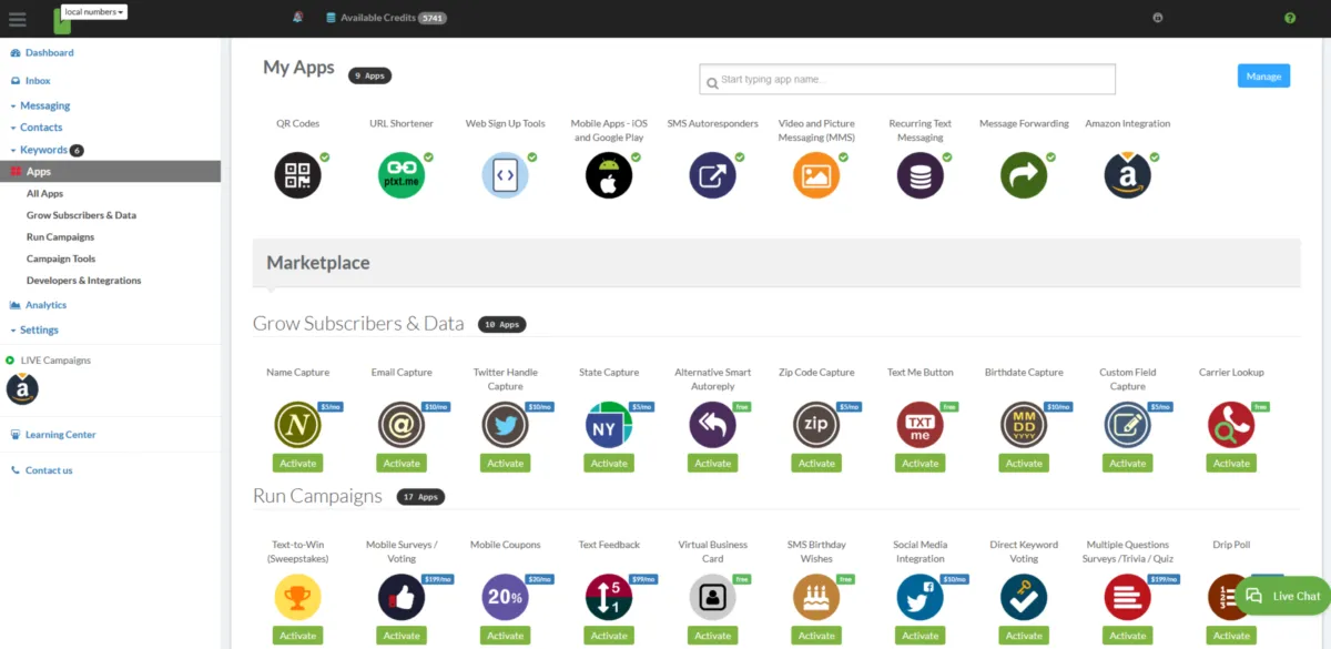 Interface ProTexting: fonctionnalités, prix, alternatives
