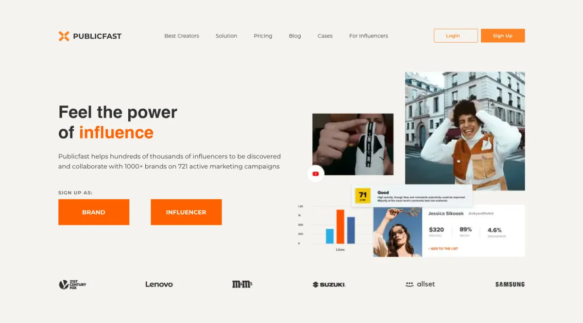 Interface Publicfast : image, ergonomie, alternatives Interface Publicfast : image, ergonomie, alternatives