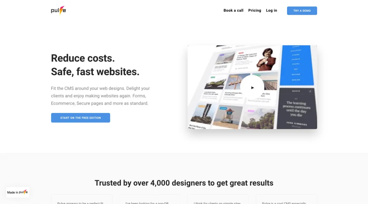 Notre avis sur Pulse CMS : un logiciel CMS à découvrir