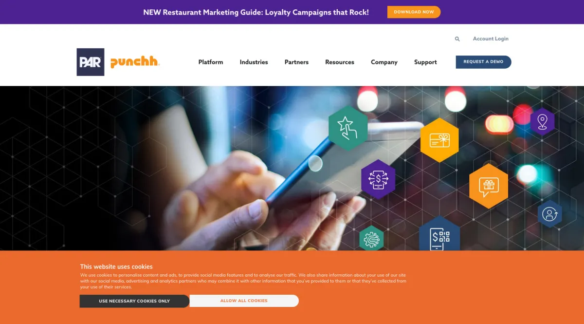 Punchh: avis sur le logiciel de marketing analytics (analyse marketing): fonctionnalités, avantages, inconvénients et tarifs