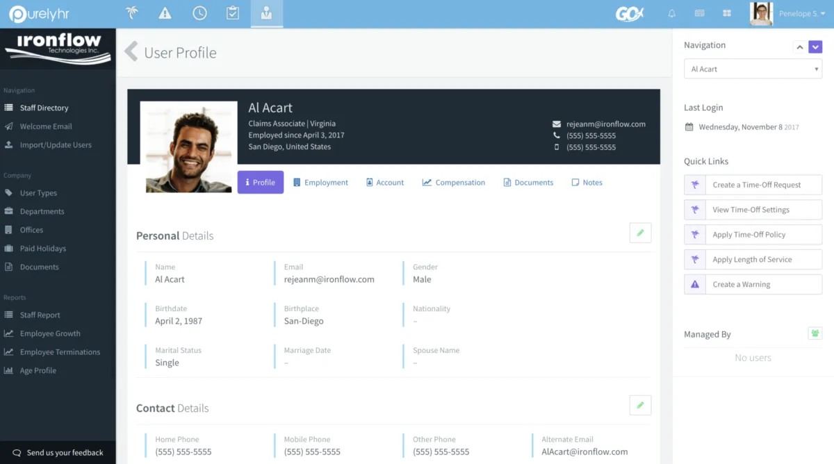 Notre avis sur PurelyHR - Time-Off : un logiciel RH (gestion des ressources humaines) à découvrir