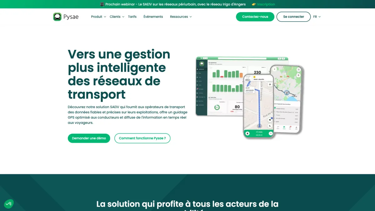 Notre avis sur Pysae : un logiciel pour transports publics à découvrir