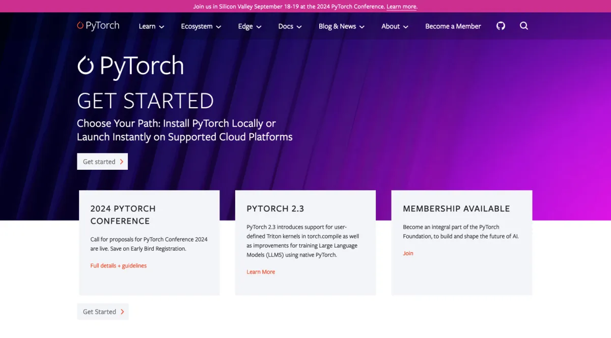 Interface PyTorch : image, ergonomie, alternatives