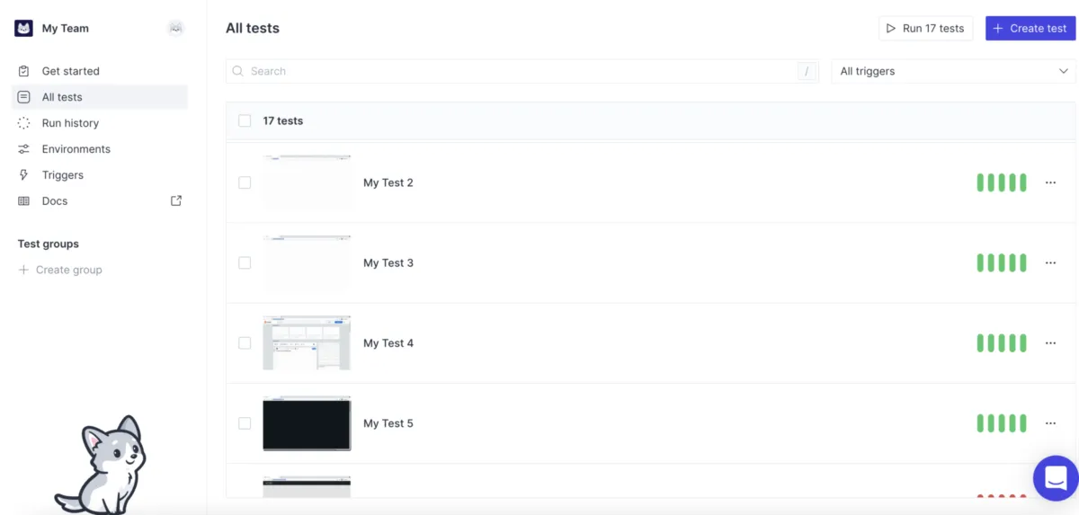 Notre avis sur QA Wolf : un logiciel de test automatisé (automated testing) à découvrir