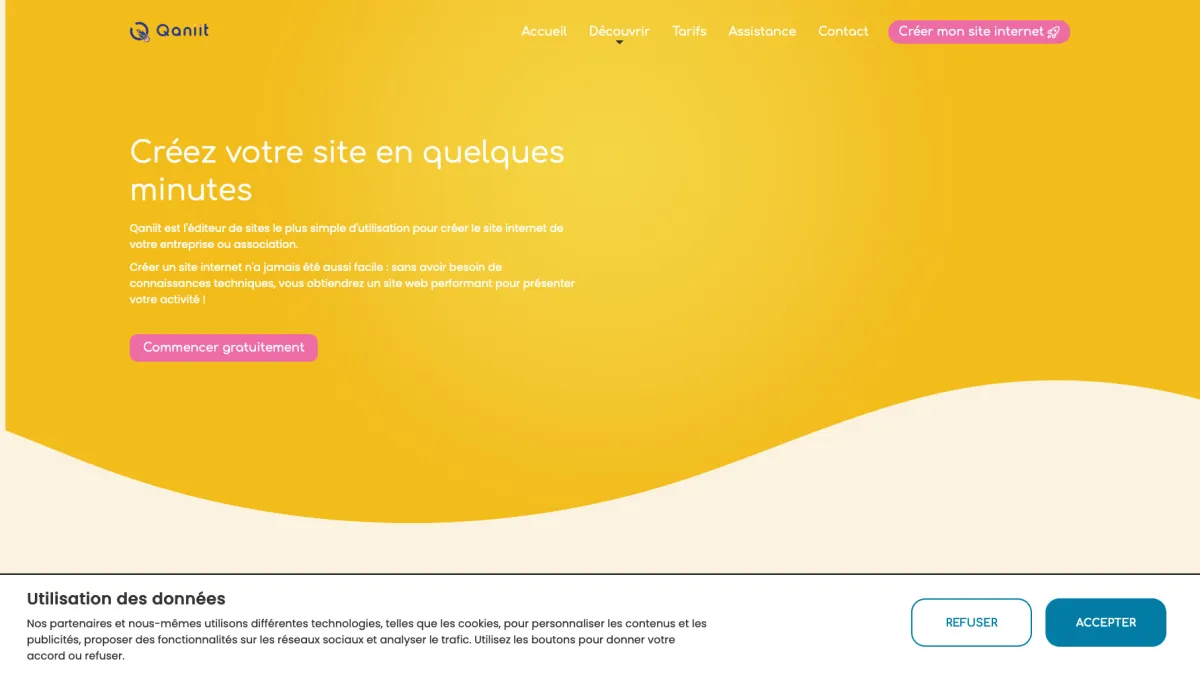 Interface Qaniit : image, ergonomie, alternatives