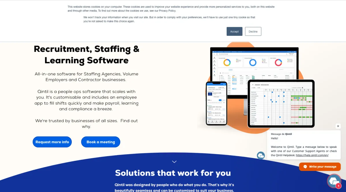 Interface Qintil : fonctionnalités, prix, alternatives