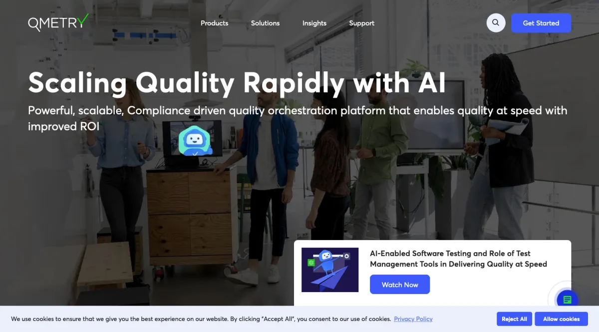 Interface QMetry : fonctionnalités, prix, alternatives Interface QMetry : fonctionnalités, prix, alternatives