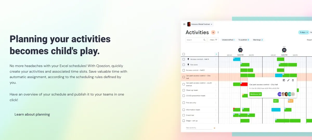 Notre avis sur qo-ezion : un logiciel de gestion des bénévoles et volontaires à découvrir