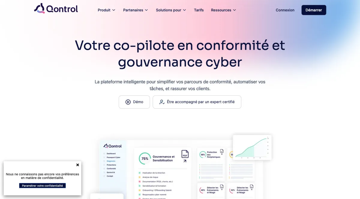 Interface Qontrol : fonctionnalités, prix, alternatives