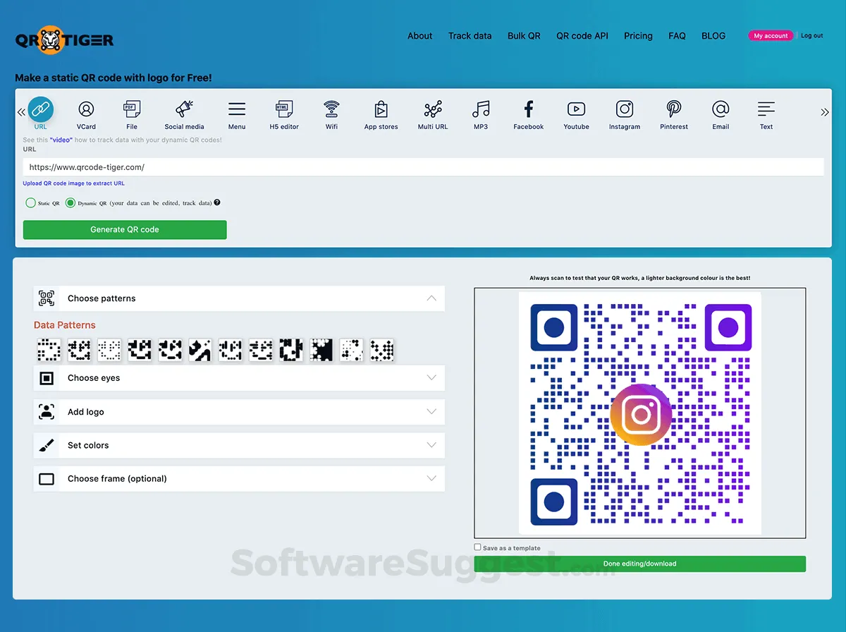 Notre avis sur QRTIGER : un logiciel de codes QR à découvrir