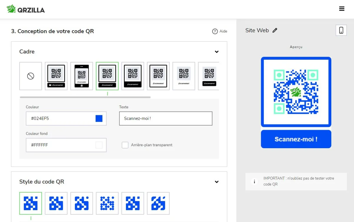 Notre avis sur Qrzilla : un logiciel de codes QR à découvrir Notre avis sur Qrzilla : un logiciel de codes QR à découvrir