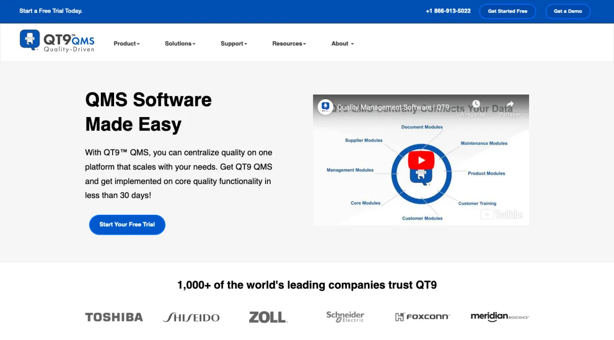 Interface Qt9 Quality : fonctionnalités, prix, alternatives